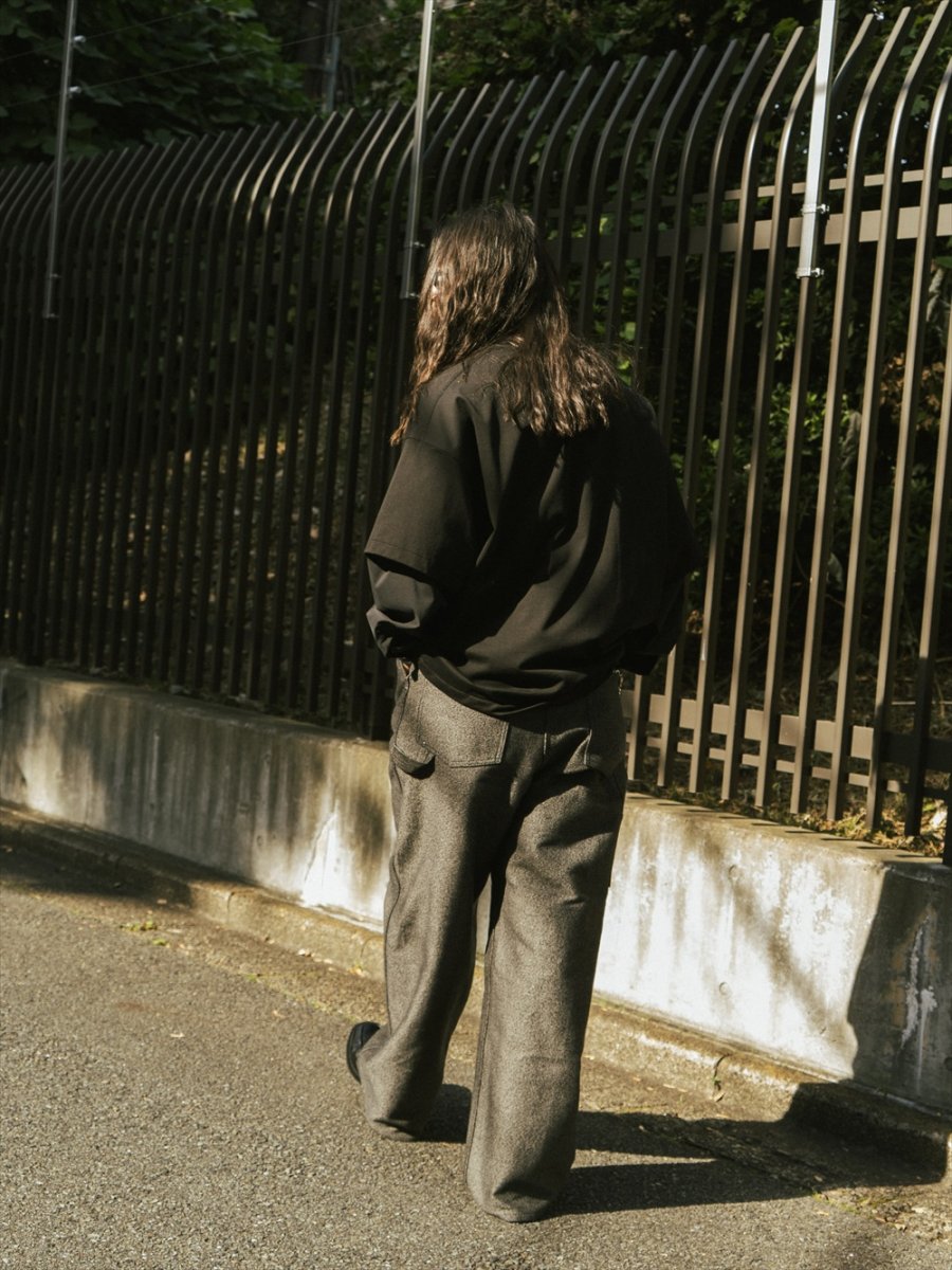 画像7: COOTIE PRODUCTIONS/Bedford Cloth Painter Pants（Salt and Pepper）［ベッドフォードクロスペインターパンツ-26秋冬］ (7)