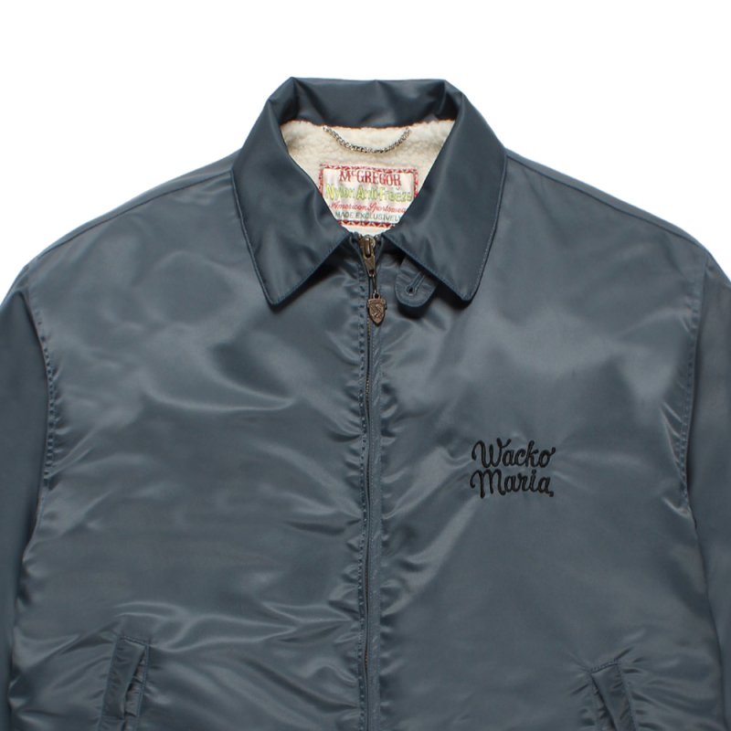 画像2: WACKO MARIA/MCGREGOR / NYLON ANTI-FREEZE JACKET（NAVY）［ナイロンアンチフリーズJKT-26秋冬］
