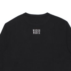 画像5: WACKO MARIA/HEALTHKNIT / HENLEY NECK LONG SLEEVE T-SHIRT（BLACK）［ヘンリーネック長袖T-26秋冬］ (5)