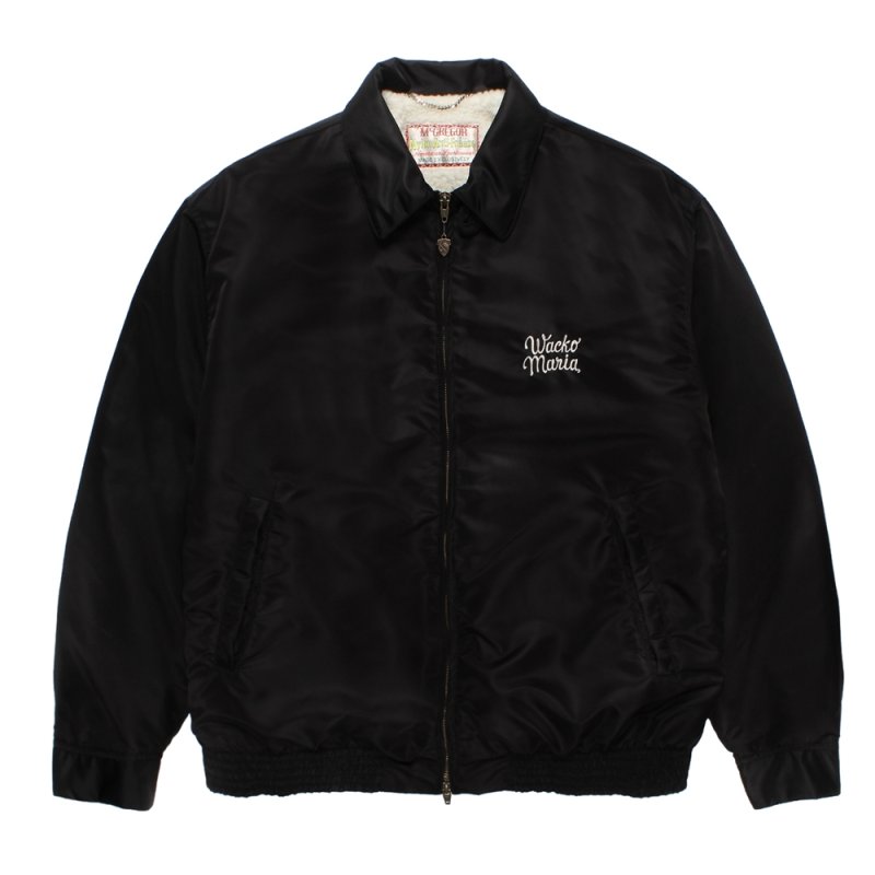 画像1: WACKO MARIA/MCGREGOR / NYLON ANTI-FREEZE JACKET（BLACK）［ナイロンアンチフリーズJKT-26秋冬］