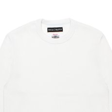 画像2: WACKO MARIA/WOLF'S HEAD / THERMAL LONG SLEEVE T-SHIRT（IVORY）［サーマル長袖-26春夏］ (2)