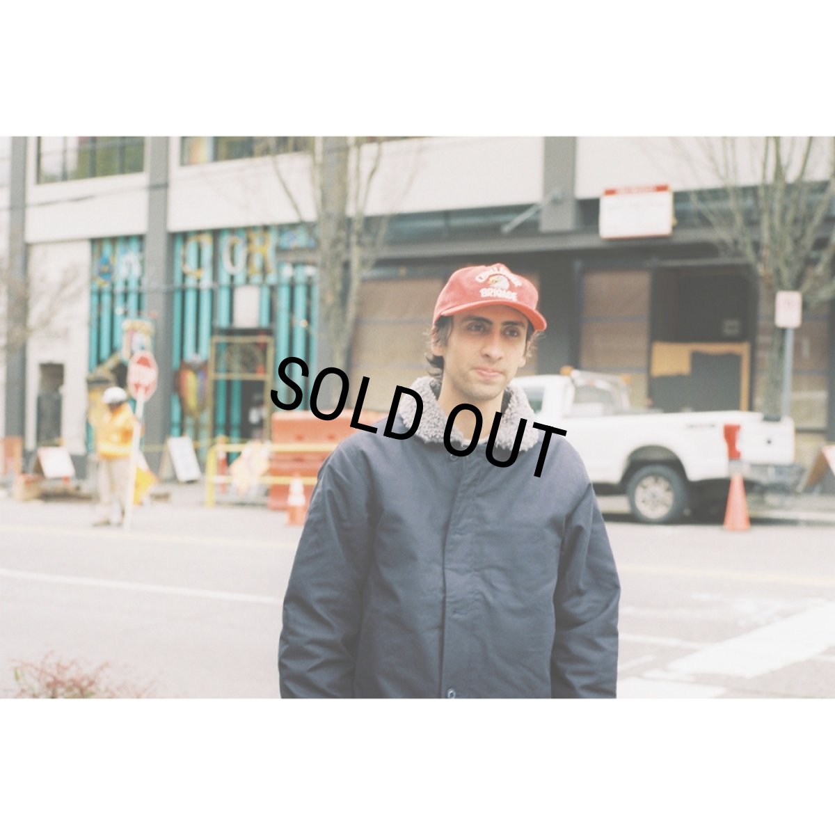 画像3: CHALLENGER/CORDUROY EAGLE CAP（RED）［コーデュロイイーグルキャップ-26秋冬］ (3)