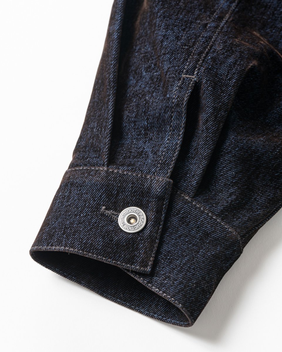 画像10: TIGHTBOOTH/FLOCKY DENIM JAKCET（Navy）［フロッキーデニムJKT-26秋冬］ (10)