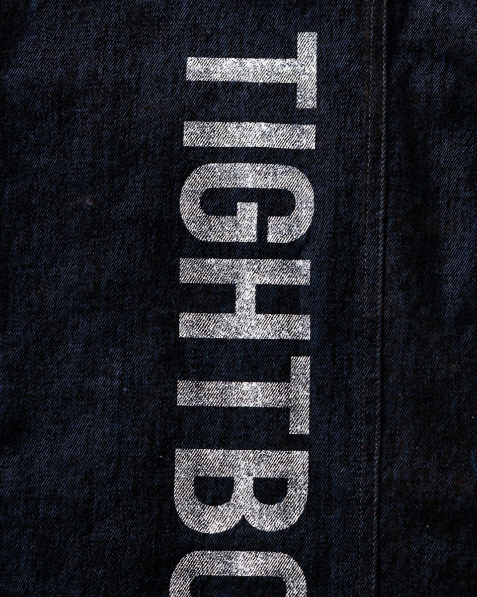 画像11: TIGHTBOOTH/FLOCKY DENIM JAKCET（Navy）［フロッキーデニムJKT-26秋冬］ (11)