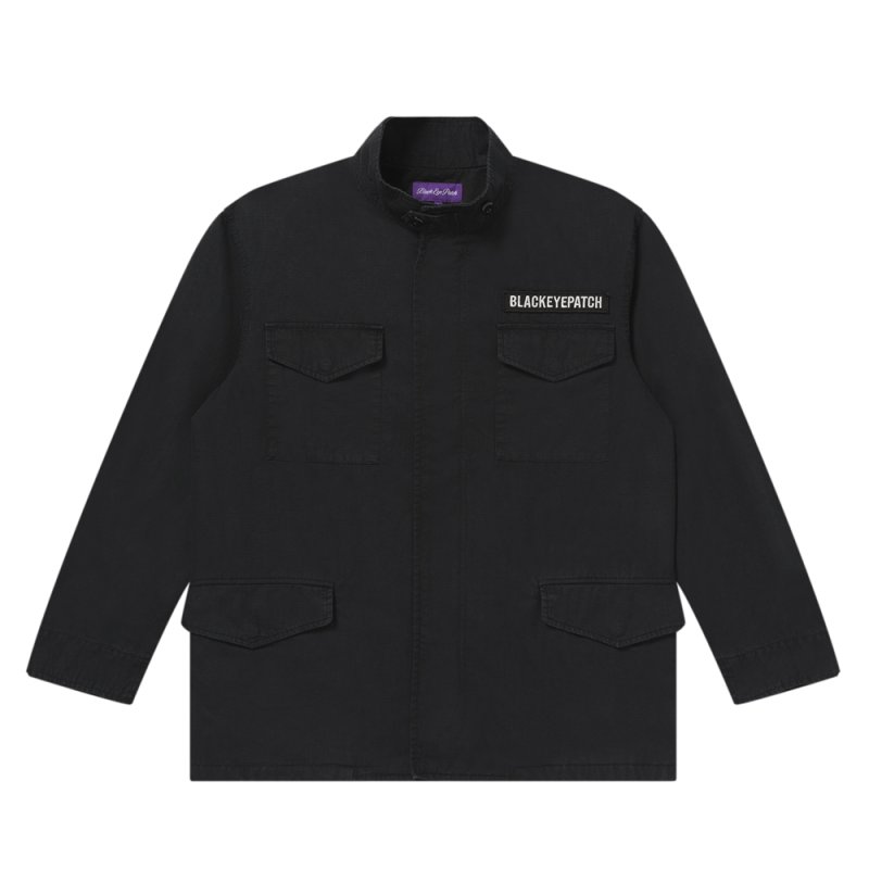 画像1: BlackEyePatch/CASH IN HAND M-65 JACKET(BLACK)