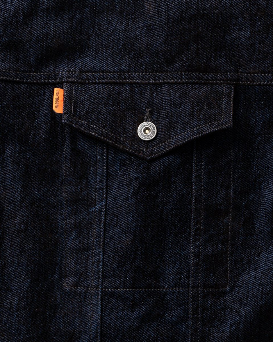 画像6: TIGHTBOOTH/FLOCKY DENIM JAKCET（Navy）［フロッキーデニムJKT-26秋冬］ (6)