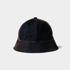 画像4: TIGHTBOOTH/FLOCKY DENIM HAT（Navy）［フロッキーデニムハット-26秋冬］ (4)