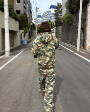 画像3: BlackEyePatch/HWC WASHED CAMO ZIP HOODIE（WOODLAND CAMO） (3)