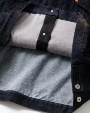 画像9: TIGHTBOOTH/FLOCKY DENIM JAKCET（Navy）［フロッキーデニムJKT-26秋冬］ (9)