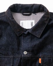 画像3: TIGHTBOOTH/FLOCKY DENIM JAKCET（Navy）［フロッキーデニムJKT-26秋冬］ (3)