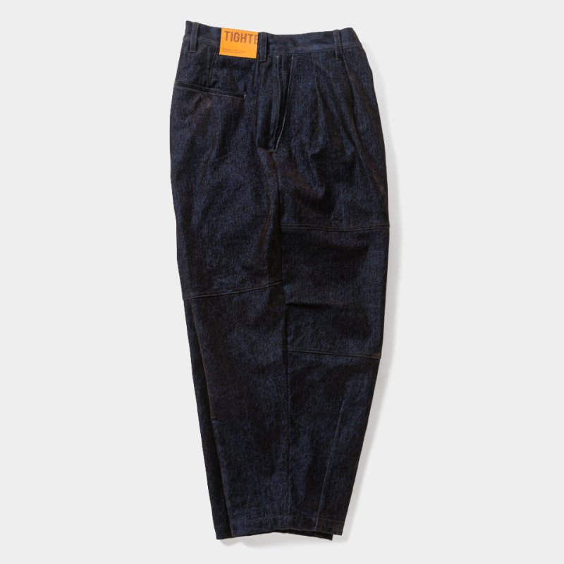 画像2: TIGHTBOOTH/FLOCKY DENIM BALLOON PANTS（Navy）［フロッキーデニムバルーンパンツ-26秋冬］