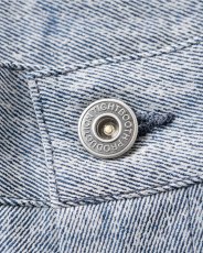 画像5: TIGHTBOOTH/FLOCKY DENIM BALLOON PANTS（Blue）［フロッキーデニムバルーンパンツ-26秋冬］ (5)