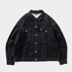 画像1: TIGHTBOOTH/FLOCKY DENIM JAKCET（Navy）［フロッキーデニムJKT-26秋冬］ (1)