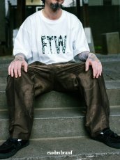 画像3: exodus brand/HORIYOSHI III KIRIN/DRAGON JACQUARD EASY PANTS（BROWN）［麒麟/ドラゴンジャガードイージーパンツ-26秋冬］ (3)