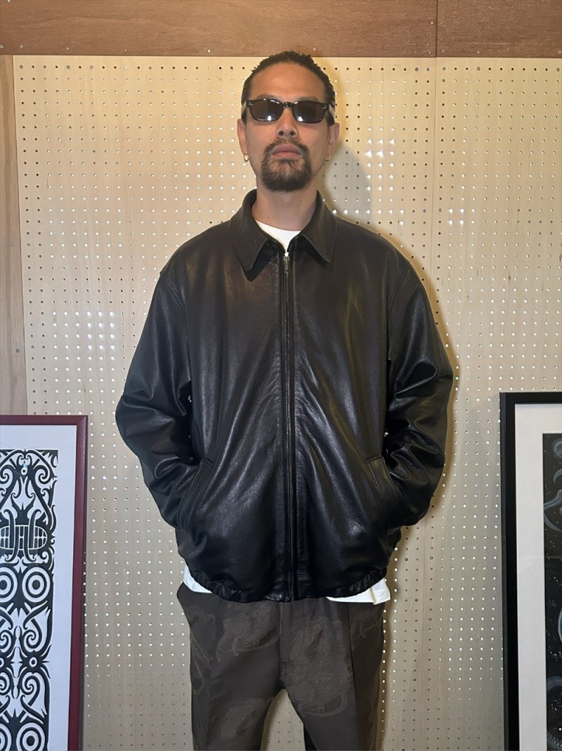 画像3: exodus brand/HORIYOSHI III KIRIN/DRAGON LEATHER SWING TOP（BLACK）［麒麟/ドラゴンレザースウィングトップ-26秋冬］