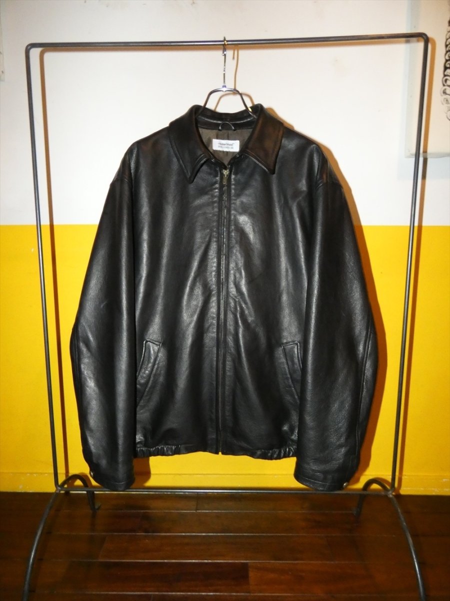 画像3: exodus brand/HORIYOSHI III KIRIN/DRAGON LEATHER SWING TOP（BLACK）［麒麟/ドラゴンレザースウィングトップ-26秋冬］ (3)
