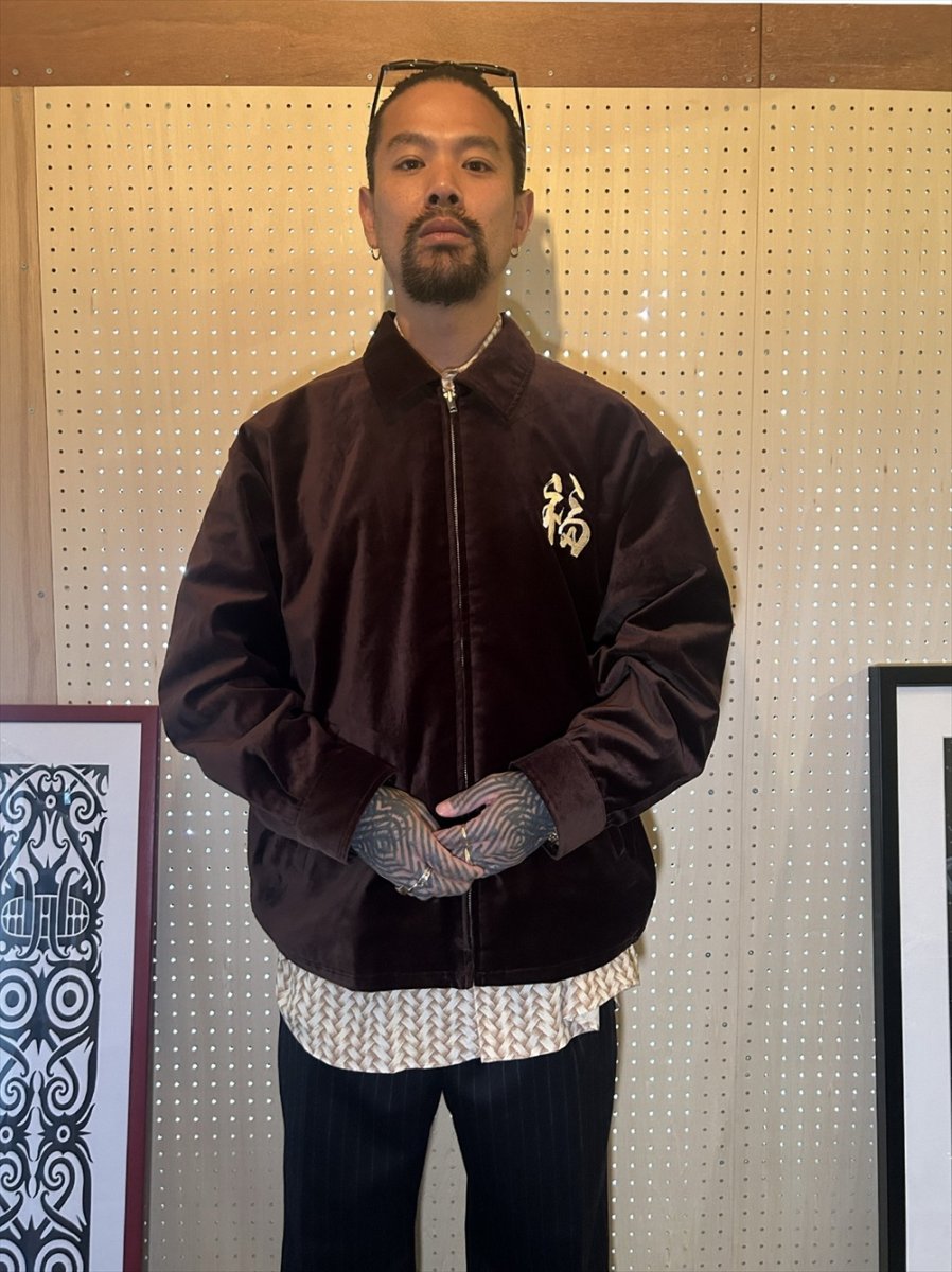 画像6: exodus brand/HORIYOSHI III TAKARABUNE SOUVENIR JACKET（BROWN）［宝船スーベニアJKT-26秋冬］ (6)