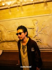 画像8: exodus brand/HORIYOSHI III TAKARABUNE SOUVENIR JACKET（BROWN）［宝船スーベニアJKT-26秋冬］ (8)