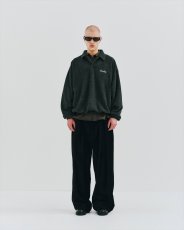 画像5: COOTIE PRODUCTIONS/T/C Heavy Pile Polo Pullover（Heather Gray）［ヘビーパイルポロプルオーバー-26秋冬］ (5)