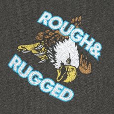 画像3: ROUGH AND RUGGED/DESIGN HOODIE-PIGMENT（BLACK）［プルオーバーパーカー-26秋冬］ (3)