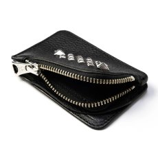 画像3: CALEE/STUDS LEATHER MULTI CASE ＜Magsafe＞（BLACK）［スタッズレザーマルチケース-26秋冬］ (3)