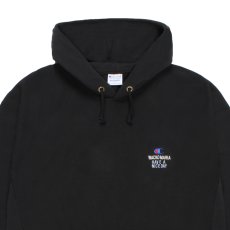画像3: WACKO MARIA/Champion / REVERSE WEAVE HOODED SWEAT SHIRT（BLACK）［リバースウィーブプルオーバーパーカー-26秋冬］ (3)