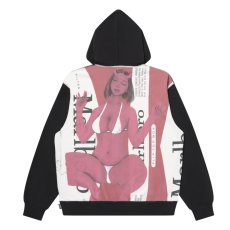 画像1: BlackEyePatch/T-REX OG LABEL HOODIE（BLACK） (1)