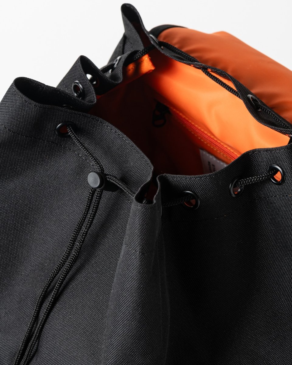 画像6: TIGHTBOOTH/DOUBLE POCKET BACKPACK（Black）［ダブルポケットバックパック-26秋冬］ (6)