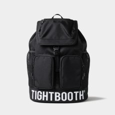 画像1: TIGHTBOOTH/DOUBLE POCKET BACKPACK（Black）［ダブルポケットバックパック-26秋冬］ (1)