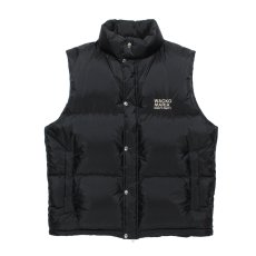 画像1: WACKO MARIA/NANGA / DOWN VEST（BLACK）［ダウンベスト-26秋冬］ (1)