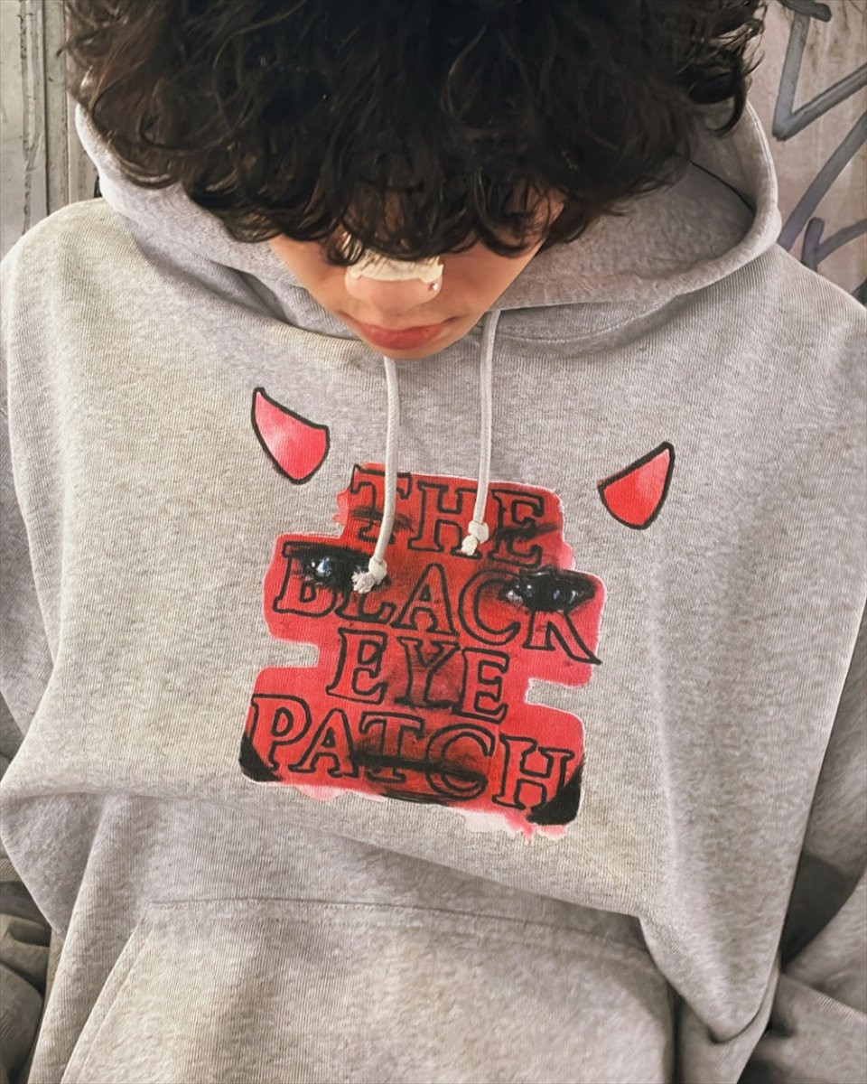 画像3: BlackEyePatch/T-REX OG LABEL HOODIE（BLACK） (3)