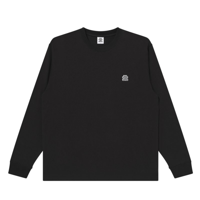 画像1: BlackEyePatch/SMALL OG LABEL HEAVYWEIGHT L/S TEE（BLACK）