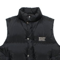 画像2: WACKO MARIA/NANGA / DOWN VEST（BLACK）［ダウンベスト-26秋冬］ (2)