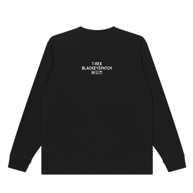 画像2: BlackEyePatch/T-REX BILL L/S TEE(BLACK)