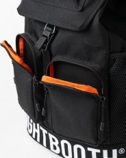 画像8: TIGHTBOOTH/DOUBLE POCKET BACKPACK（Black）［ダブルポケットバックパック-26秋冬］ (8)