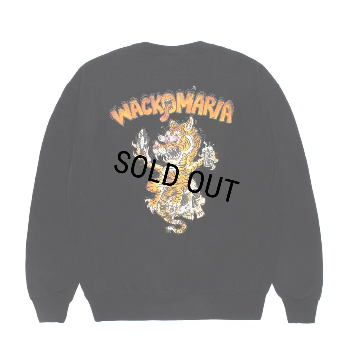 画像1: WACKO MARIA/Champion / REVERSE WEAVE SWEAT SHIRT（BLACK）［リバースウィーブクルーネックスウェット-26秋冬］ (1)