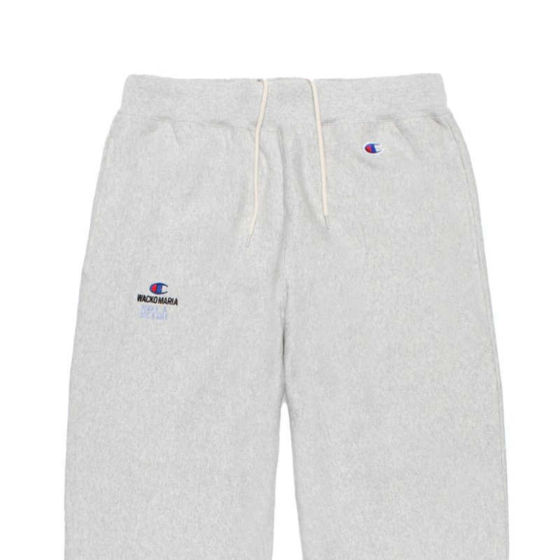 画像2: WACKO MARIA/Champion / REVERSE WEAVE SWEAT PANTS（SILVER GRAY）［リバースウィーブスウェットパンツ-26秋冬］