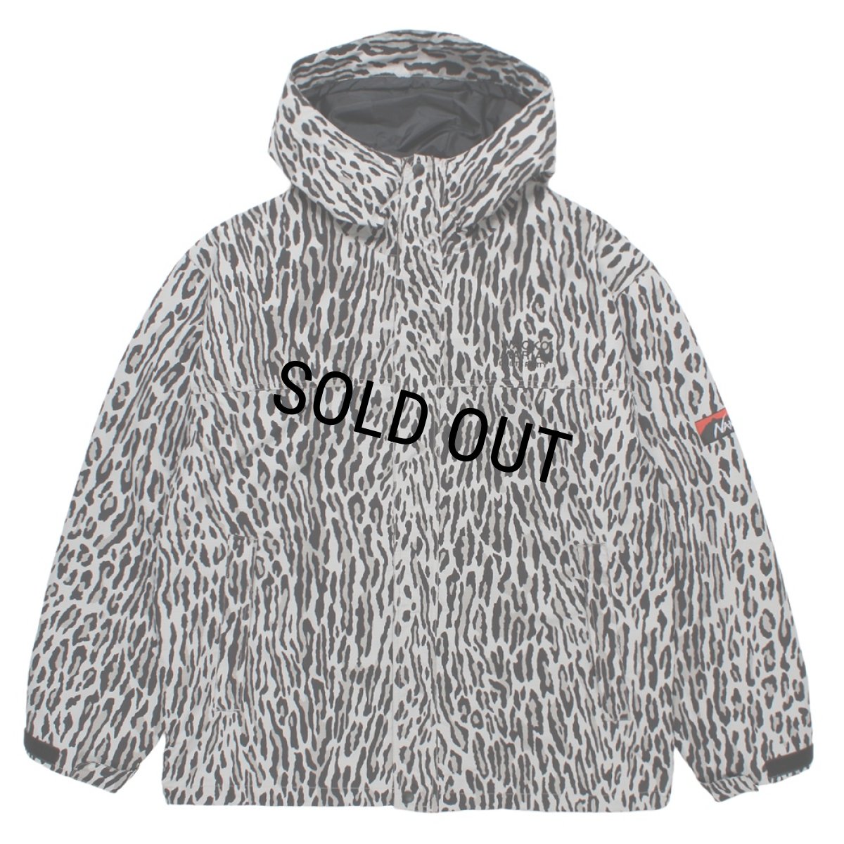 画像1: WACKO MARIA/NANGA / LEOPARD MOUNTAIN PARKA（GRAY）［レオパードマウンテンパーカー-26秋冬］ (1)