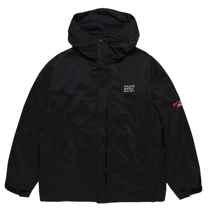画像1: WACKO MARIA/NANGA / MOUNTAIN PARKA（BLACK）［マウンテンパーカー-26秋冬］
