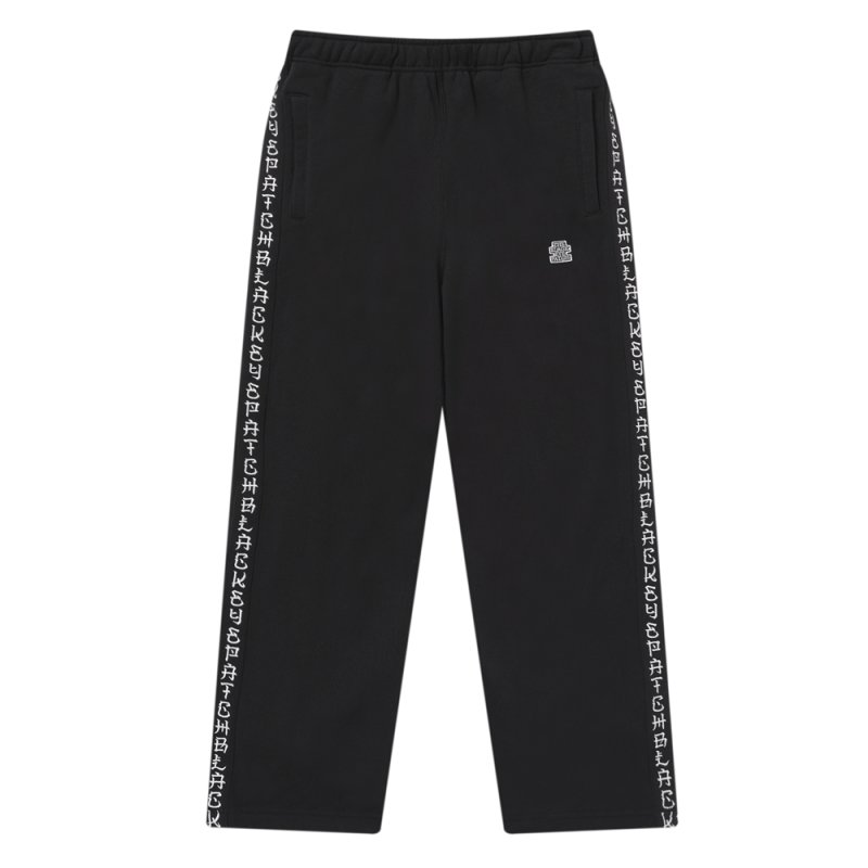 画像1: BlackEyePatch/KANJI TAPED HEAVYWEIGHT SWEAT PANTS(BLACK)