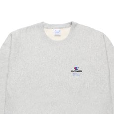 画像3: WACKO MARIA/Champion / REVERSE WEAVE SWEAT SHIRT（SILVER GRAY）［リバースウィーブクルーネックスウェット-26秋冬］ (3)