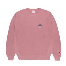 画像2: WACKO MARIA/Champion / REVERSE WEAVE SWEAT SHIRT（LIGHT PINK）［リバースウィーブクルーネックスウェット-26秋冬］ (2)
