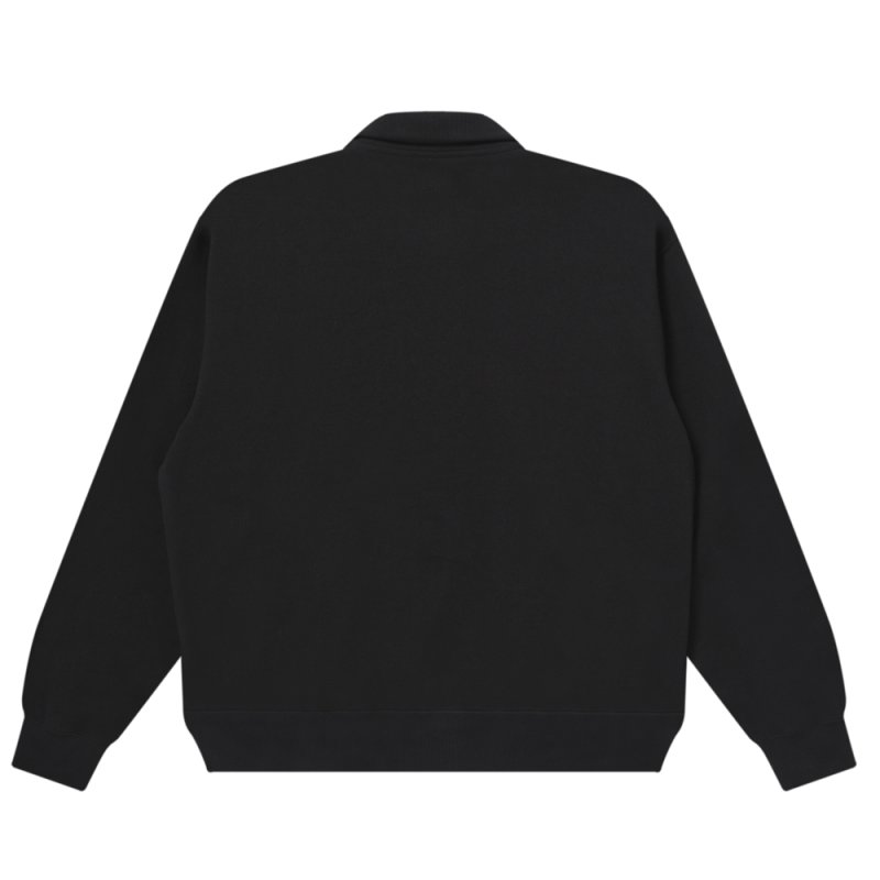 画像2: BlackEyePatch/KANJI TAPED HEAVYWEIGHT HALF ZIP SWEAT(BLACK)