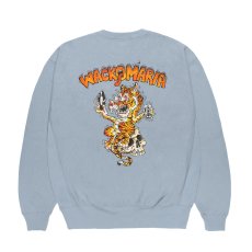 画像1: WACKO MARIA/Champion / REVERSE WEAVE SWEAT SHIRT（LIGHT BLUE）［リバースウィーブクルーネックスウェット-26秋冬］ (1)