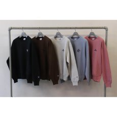 画像5: WACKO MARIA/Champion / REVERSE WEAVE SWEAT SHIRT（BLACK）［リバースウィーブクルーネックスウェット-26秋冬］ (5)