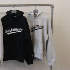 画像4: WACKO MARIA/Champion / REVERSE WEAVE HOODED SWEAT SHIRT（BLACK）［リバースウィーブプルオーバーパーカー-26秋冬］ (4)