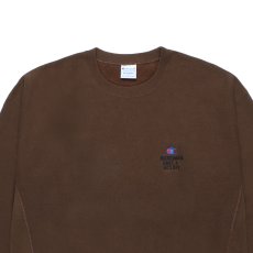 画像3: WACKO MARIA/Champion / REVERSE WEAVE SWEAT SHIRT（AMBER BROWN）［リバースウィーブクルーネックスウェット-26秋冬］ (3)