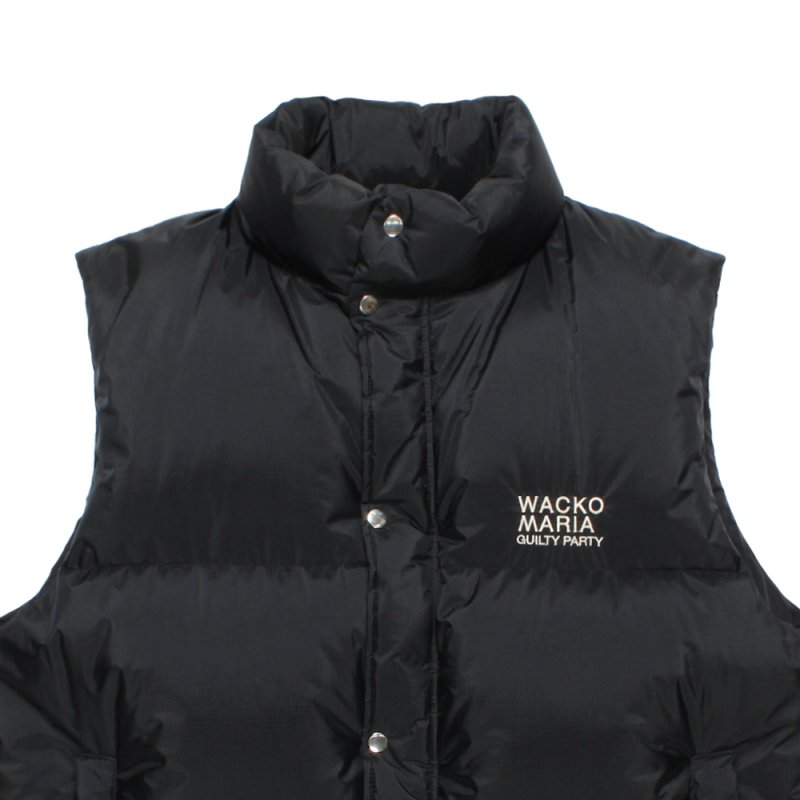 画像2: WACKO MARIA/NANGA / DOWN VEST（BLACK）［ダウンベスト-26秋冬］