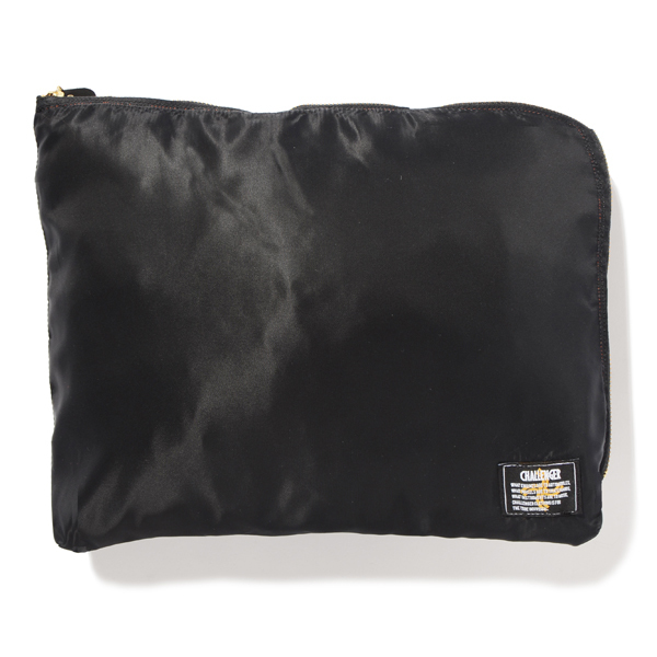 Challenger Flight Nylon Pouch ブラック フライトクラッチバッグ 17春夏 Jonas