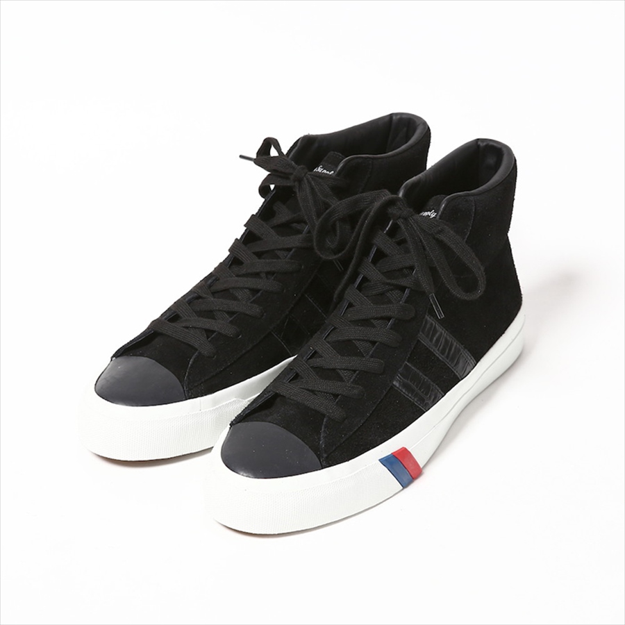 Calee Pro Keds Royal Plus High ブラック 40 Off Wネーム